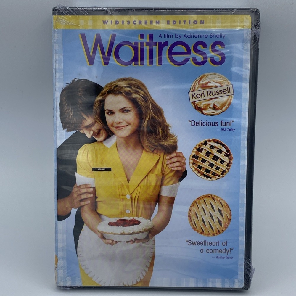 Waitress (DVD, 2007, Widescreen Edition) Kerri‎ Russell Region 1 New Sealed